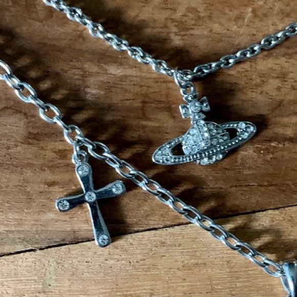 Vivienne Westwood Multi-Charm Necklace - Picture 2 of 5